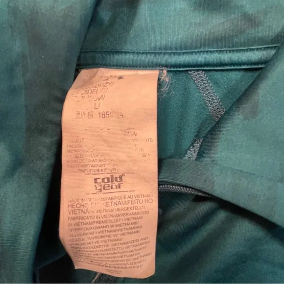 Under Armour Teal Quarter-Zip Pullover - Picture 6 of 8